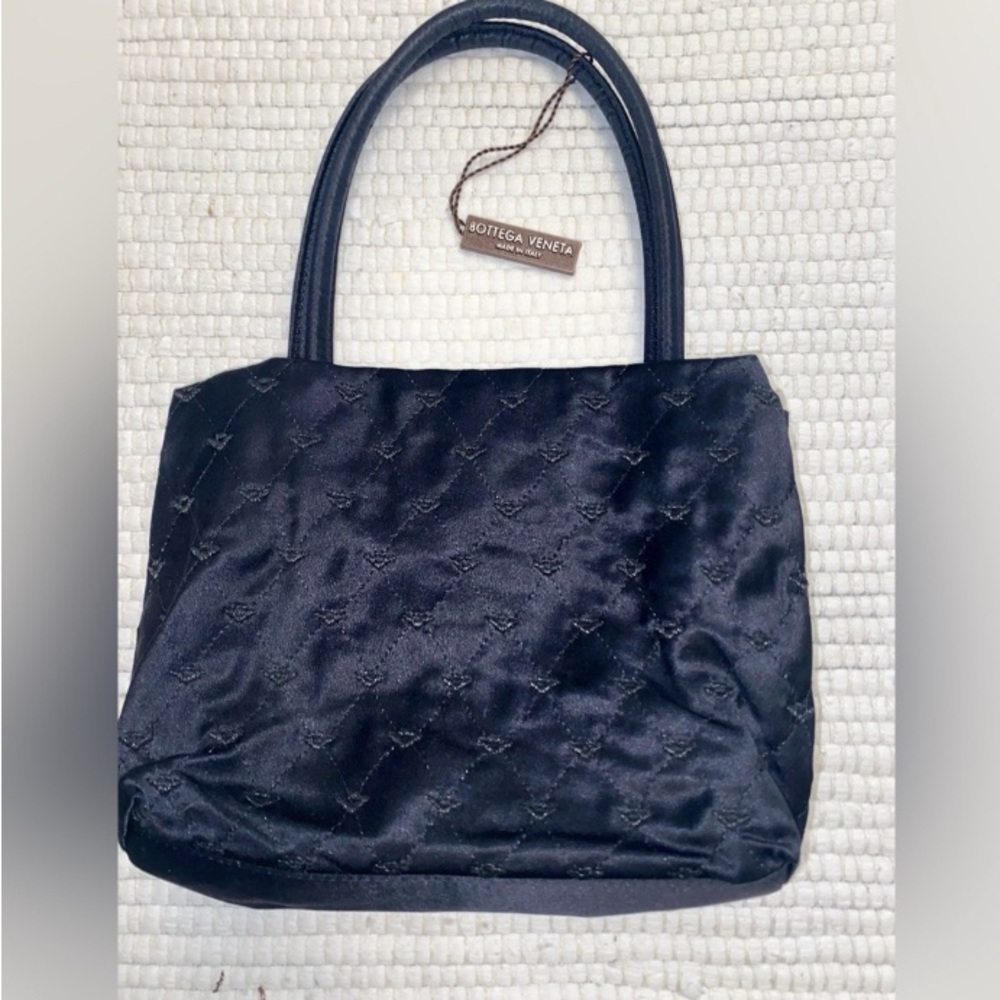 LIMITED EDITION BOTTEGA VENETA silk Bag with tags